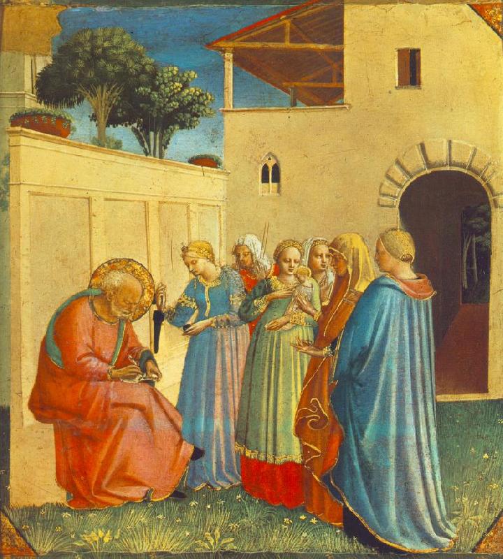 ANGELICO  Fra The Naming of St. John the Baptist